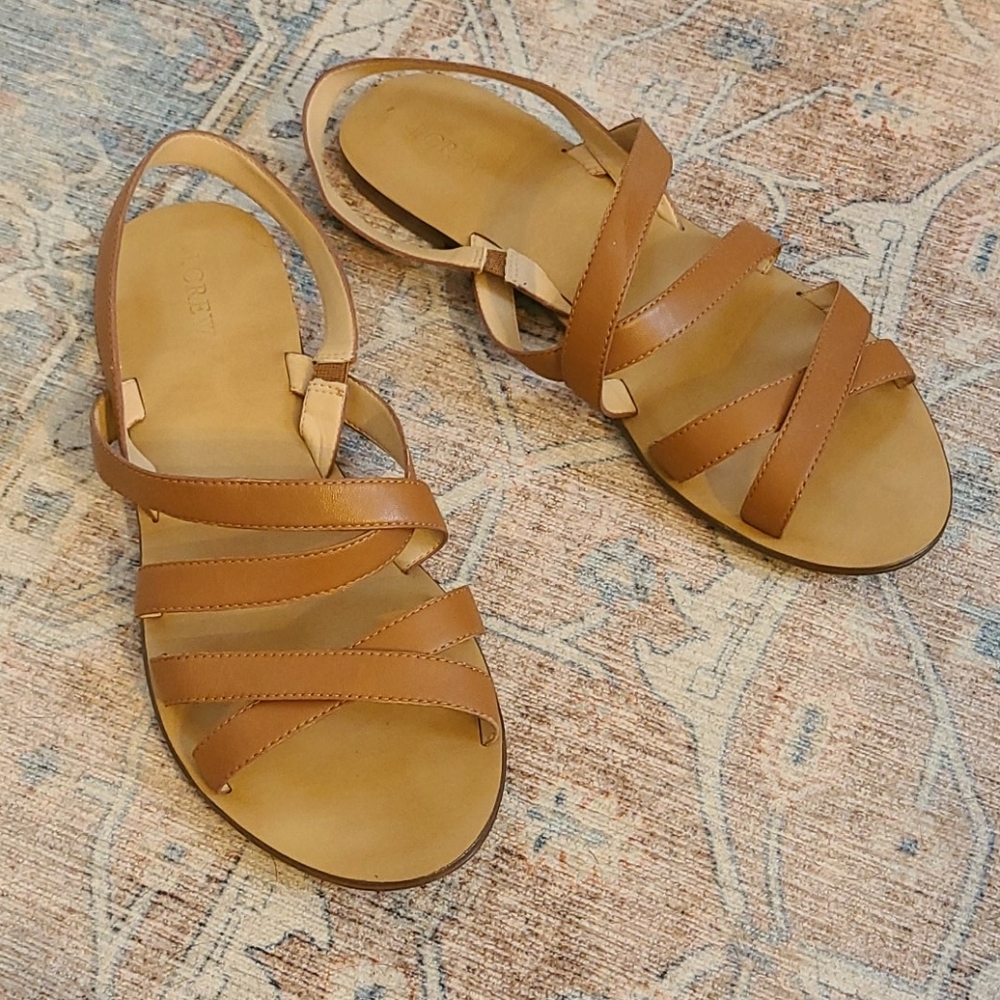 J.crew strappy sandals